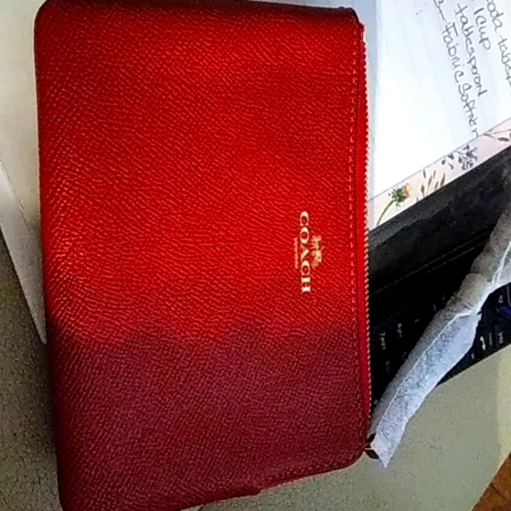 Coach wrist wallet